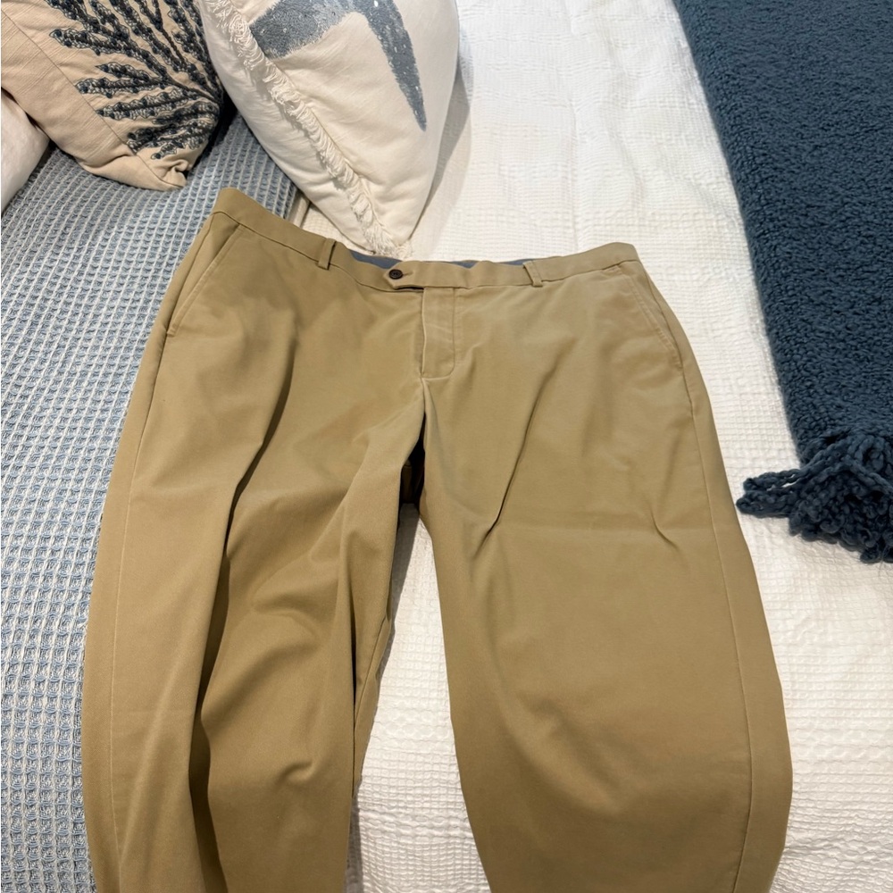 Men's Tan Chinos 38x30 Charles Tyrwhitt